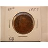 Image 1 : 1857 Large Cent