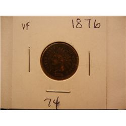 1876 Indian Head Cent