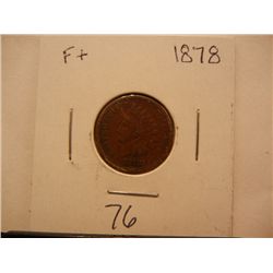 1878 Indian Head Cent