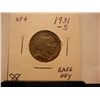 Image 1 : 1931 S Buffalo Nickel Key Date