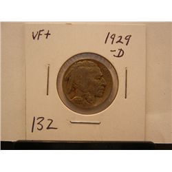 1929 D Buffalo Nickel