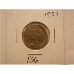 1937 Buffalo Nickel