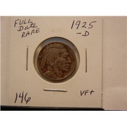 1925 D Buffalo Nickel