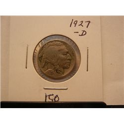 1927 D Buffalo Nickel