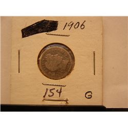 1906 Barber Dime