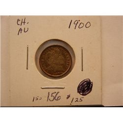 1900 Barber Dime