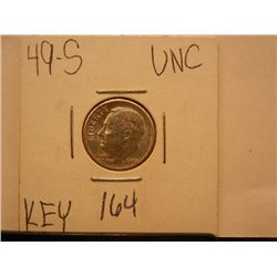 1949 S Roosevelt Dime