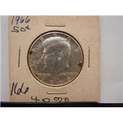 1966 Kennedy Half Dollars