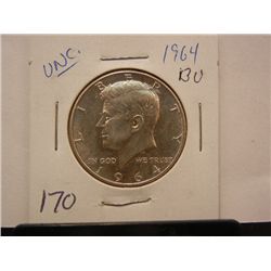 1964 Kennedy Half Dollar