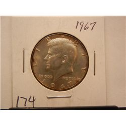 1967 Kennedy Half Dollar
