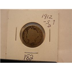 1912 Liberty Head V Nickel