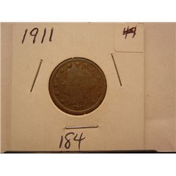 1911 Liberty Head V Nickel