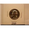 Image 1 : 1964 Washington Quarter BU/MS
