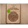 Image 1 : 2013 American Silver Eagle Graded By NGC MS69, .999 Fine Silver 1 Troy Oz.