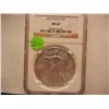 Image 1 : 2013 American Silver Eagle Graded By NGC MS69, .999 Fine Silver 1 Troy Oz.