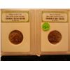 Image 1 : 2007-D UNC Utah BU Quarters & 2008-D UNC. Alaska BU Graded By INB