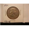 Image 1 : 1954  Franklin Half Dollar
