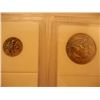Image 2 : 1997-D  UNC. Gem BU Kennedy Half Dollar & 1998-P BU UNC. Roosevelt Dime Graded By INB