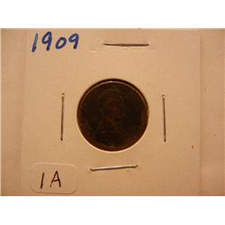 1909 Lincoln Wheat Cent