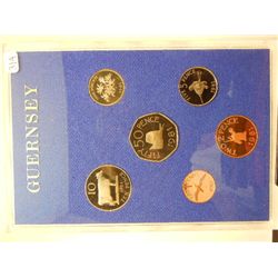 1981 Guernsey Proof Set