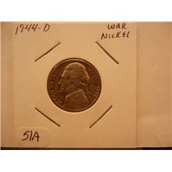1944-D Jefferson War Nickels