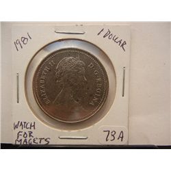 1981 Canadian Dollar
