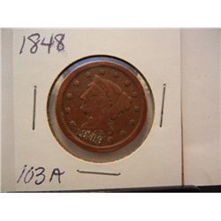 1848 Large Cent