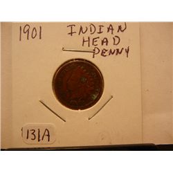 1901 Indian Head Cent