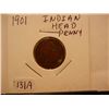 Image 1 : 1901 Indian Head Cent