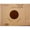 Image 1 : 1903 Indian Head Cent