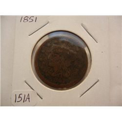 1851 Large Cent
