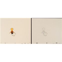 Back Buzz Original Drawing Animation Cel Cheerios Honey