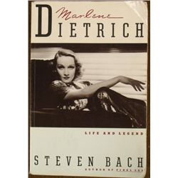 MARLENE DIETRICH S/C BOOK-LIFE AND LEGEND-C1992--626 PG