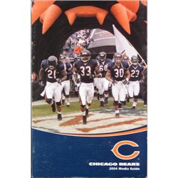 2004 Chicago Bears Media Guide Football Publication