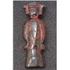 Image 2 : CHINESE ARCHAIC JADE STYLE CARVED PRIEST FIGURINE