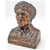 Image 1 : C. 1940S DAVY CROCKETT METAL BUST STATUE