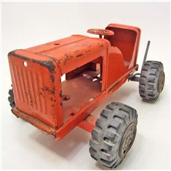 C. 1950S MARX PRESSED STEEL TRACTOR