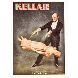 KELLAR THE MAGICIAN MUSEUM GRADE 8X10 CANVAS PRINT