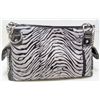 Image 2 : NEW WESTERN BLING STYLE ZEBRA STRIPE PURSE HANDBAG