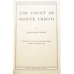 1936 "THE COUNT OF MONTE CRISTO" HARDCOVER BOOK