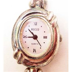 VINTAGE BOCCO STERLING SILVER LADIES WRIST WATCH