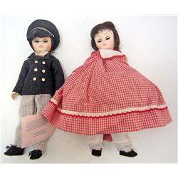 LOT OF 2 C. 1970'S MADAME ALEXANDER LITTLE WOMEN DOLLS