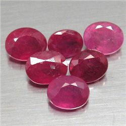 LOT OF 6.86 CTS. OF RED MADAGASCAR RUBIES