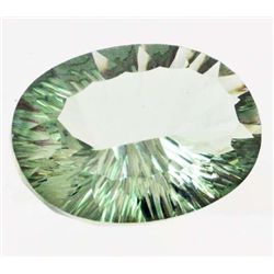 37.5 CT. AQUAMARINE GREEN QUARTZ GEM