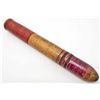 Image 1 : ANTIQUE WW1 ERA CARVED WOODEN BULLET SHELL PENCIL CASE