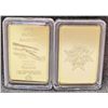 Image 1 : THE RED BARON 1 TROY OZ. .999 GOLD CLAD INGOT BAR