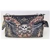 Image 1 : NEW WESTERN BLING STYLE CAMO & SKULL PURSE HANDBAG