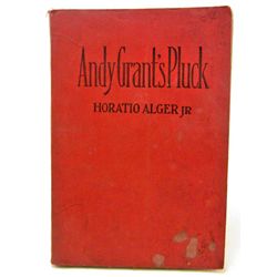 C. 1910S  ANDY GRANTS PLUCK  LINEN COVER BOOK