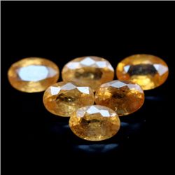 LOT OF 5.57 CTS OF ORANGE AFRICAN SPESSARTITE GARNETS