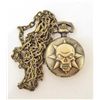 Image 1 : SKULL POCKET WATCH WITH CHAIN